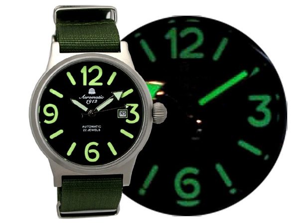 Automatic Retro-Design 2.WW Aeromatic Watch A1337 - Image 3