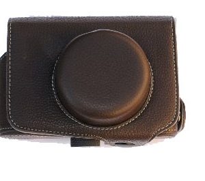 Brown Leather Camera Case Bag for Olympus Pen EP2 EP1