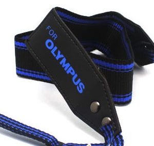 Camera Neck Shoulder Blue Strap For Olympus