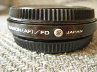 Canon FD Lens to EOS EF Body Mount Adapter