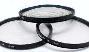 Close Up Macro Filter Lens Set +1 +2 +4