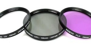 CPL + UV + FLD 3pcs Lens Filters Kit Set