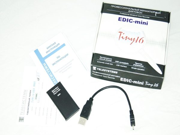 Edic-mini Voice Recorder Tiny16 A64-300h - Image 4