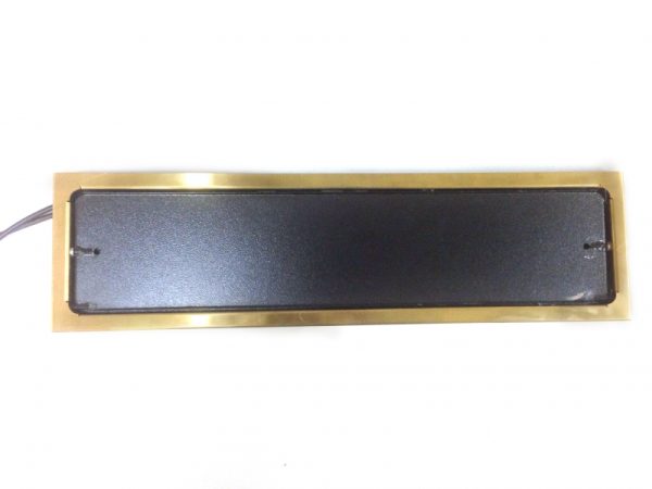 Electric license frame flipper Gold V.3 improved modification (1 pc) - Image 5