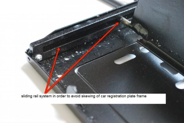 Electric license plate frame automatic flipper (1 pc) - Image 2