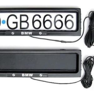 Frame shutter for car license number protection (plastic)