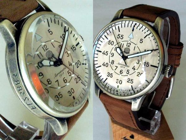 German 2.WW Observer Aeromatic Watch A1152 - Image 3