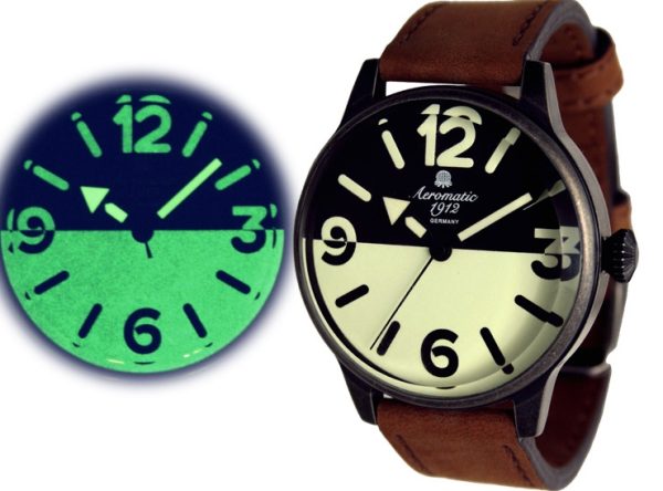 German 2.WW Retro Aeromatic Watch A1366 - Image 2
