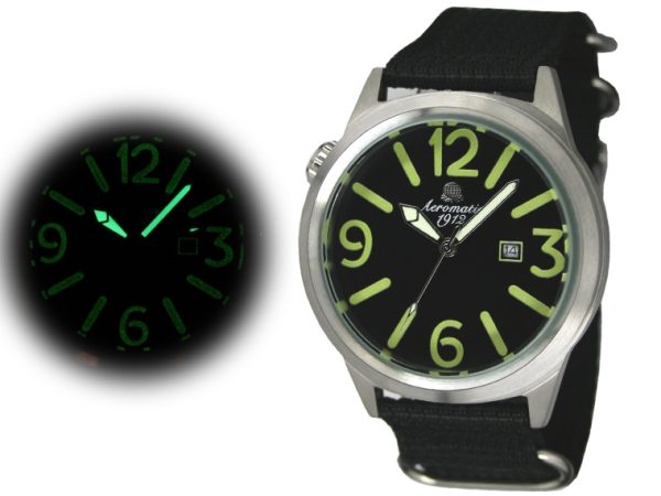 German 2.WW Retro Aeromatic Watch A1370 - Image 3