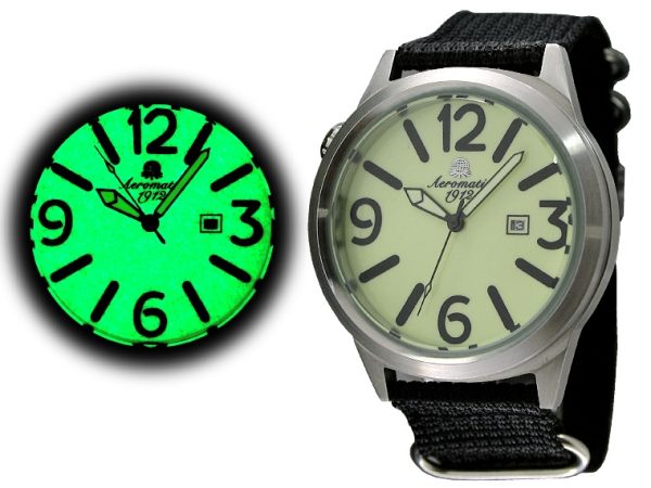 German 2.WW Retro Aeromatic Watch A1371 - Image 2