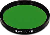 Green Color Lens Filter