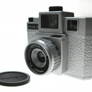 Holga 120GCFN Rare All-Silver Lomo Camera