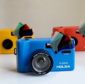 Holga K-200N Blue Camera