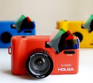 Holga K-200N Red Camera
