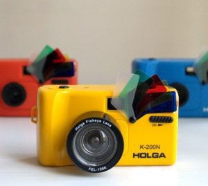 Holga K-200N Yellow Camera