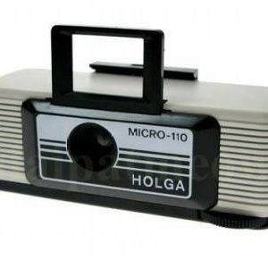 Holga White 110 Spy Keychain Toy Film Camera