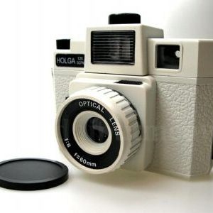 Holga White 120 GCFN Medium Format Camera