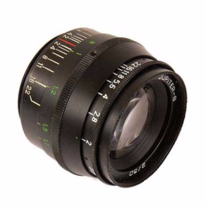 Jupiter-8 50mm F2 Russian Vintage Lens for Micro 4/3. Black