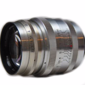 Jupiter-9 85mm F2 Russian Lens for Samsung NX. Silver