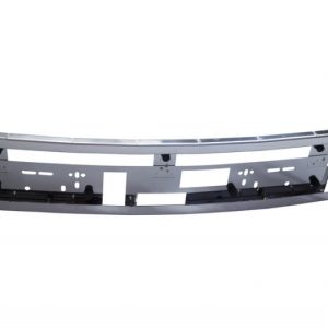 License number frame from stainless steel 430 (perforated, bent, steel color)