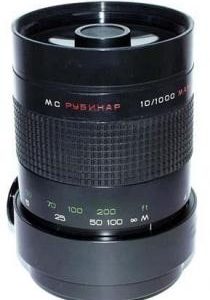 MC Rubinar 10/1000 Macro Telephoto Lens for M42 Cameras