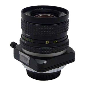 MC 35 mm Tilt & Shift Minolta AF lens