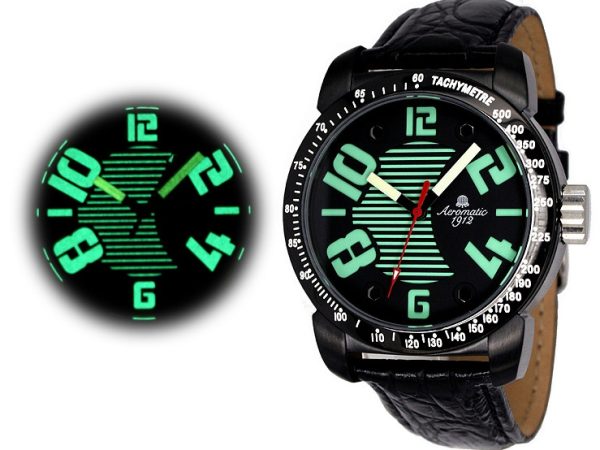 Mechanical 3D Dial Aeromatic Watch A1377 - Image 2