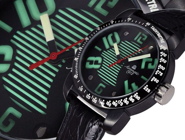 Mechanical 3D Dial Aeromatic Watch A1377 - Image 4