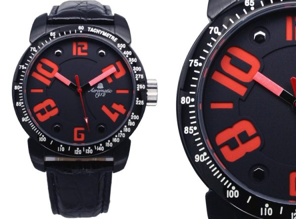 Mechanical 3D Dial Aeromatic Watch A1378 - Image 4