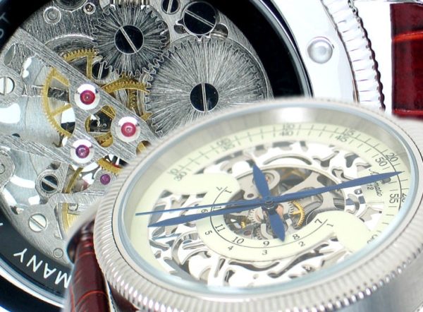 Mechanical Skeleton Aeromatic Watch A1297 - Image 3
