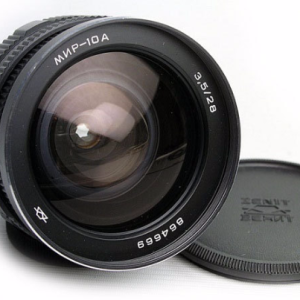 Mir-10A 28mm F3.5 Russian Vintage Lens for Canon EOS
