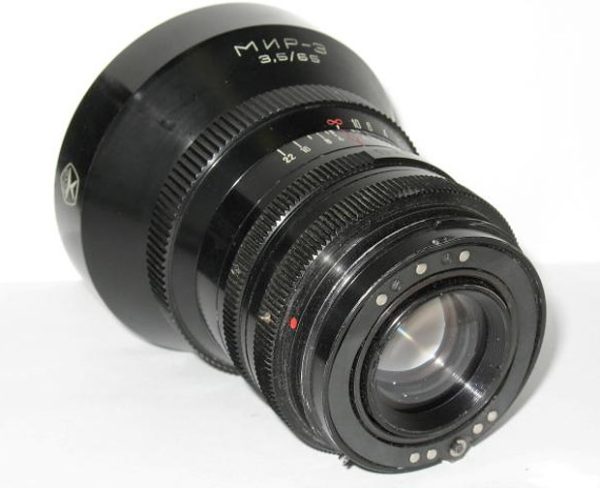 Mir-3V Wide angle lens for Medium Format cameras Kiev 88, Salute - Image 3
