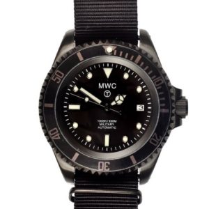 MWC 21 Jewel 300m Auto Submariner in Black PVD Steel SUB/PVD/B/A