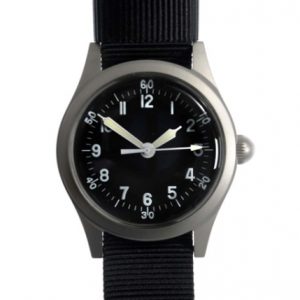 MWC WWII 1943 pattern stainless steel mechanical US pattern watch A-11