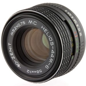 Helios 44M-6 58mm F2 Lens for M42