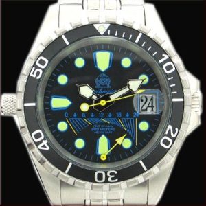 Profi Combat Diver GMT Tauchmeister Watch T0173