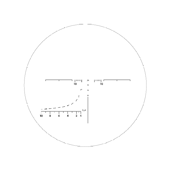 Rifle Scope Pilad 8x56 LF Pro with Focus, Illuminated 1000m Dragunov reticle - Image 3