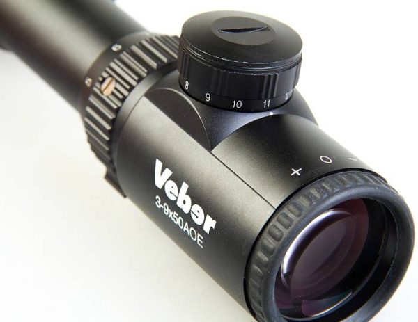 Rifle Scope Veber PO 3-9x50 AO 6E - Image 2