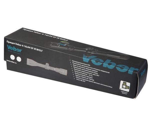 Rifle Scope Veber PO 4-16x44 SF IR Wolf - Image 2