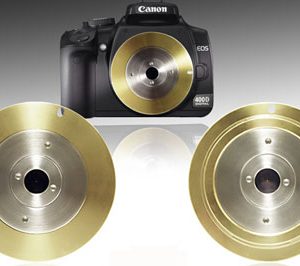 Skink Stainless Steel Pinhole Pancake Lens For Canon EOS DSLR / SLR