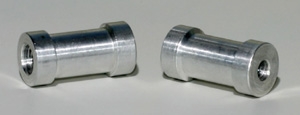 Threaded adapters with A 1/4 and A 3/8""