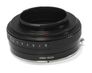 Canon EOS Lens to Sony NEX Tilt Adapter