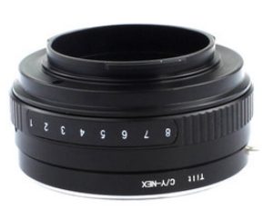 Contax/Yashica Lens to Sony NEX Tilt Adapter