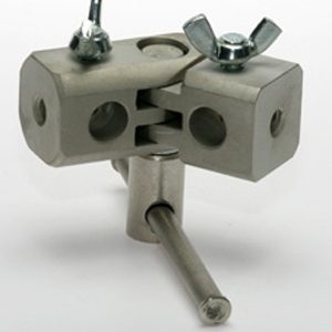 Umbrella holders with double screw