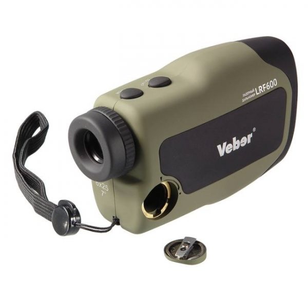 Veber 6x25 LRF600 Monocular with 600 m Laser Rangefinder (OD Green) - Image 2