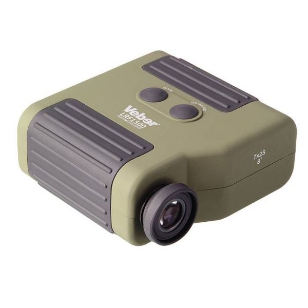 Veber 7x25 LRF1500 Monocular with 1500 m Laser Rangefinder (OD Green) - Image 2