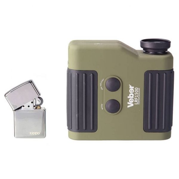 Veber 7x25 LRF1500 Monocular with 1500 m Laser Rangefinder (OD Green) - Image 4