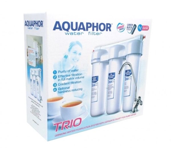 Water purifier system Aquaphor Trio Norma Softening - Image 2