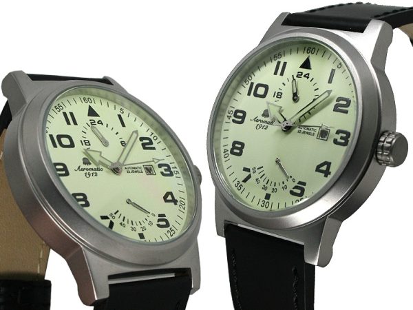 XL Retro-Design Aeromatic Watch A1350 - Image 3