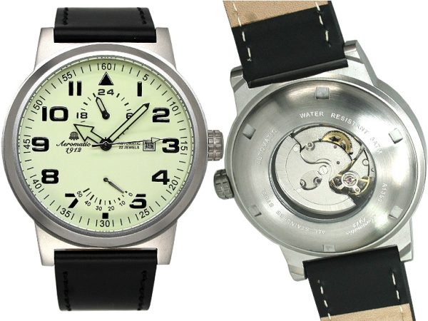 XL Retro-Design Aeromatic Watch A1350 - Image 4